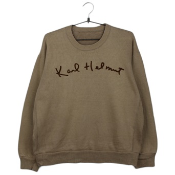 KARL HELMUT자수 맨투맨  /  UNISEX M