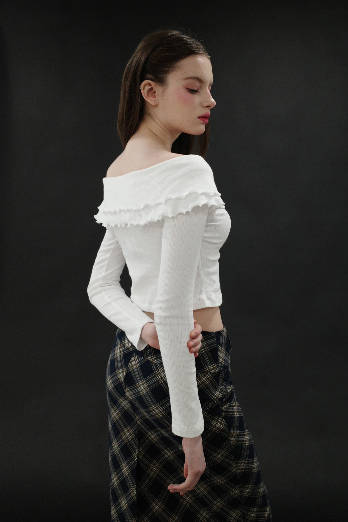 [1st Restocked] LOVESOME RIBBON TOP (IVO)