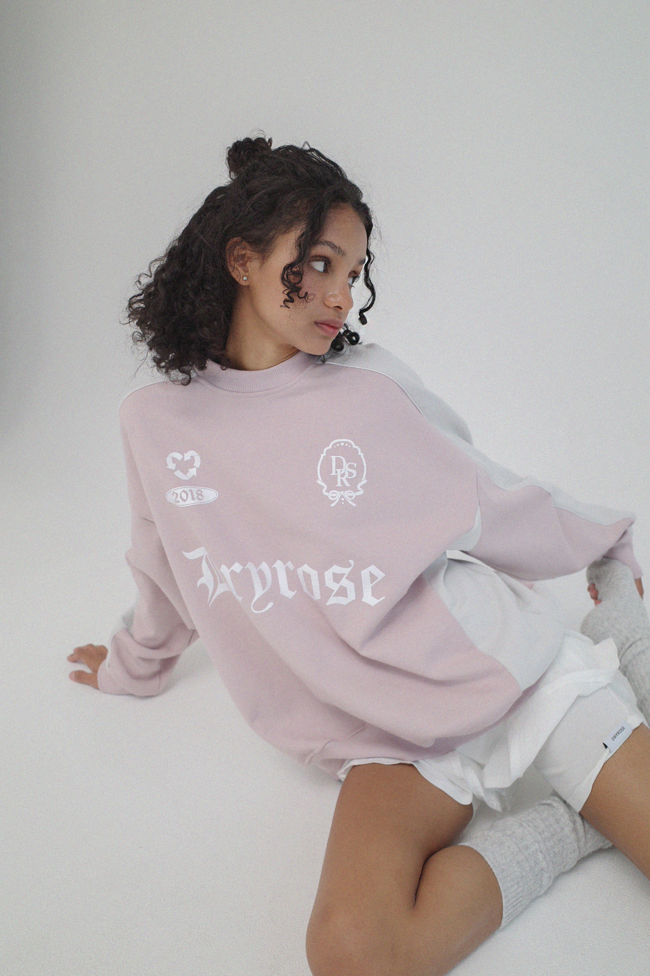 MILD ROSE SWEATSHIRTS (PINK)