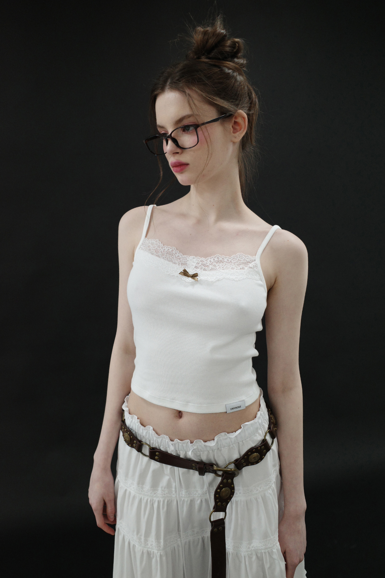 [2nd Restocked] LACE RIBBON SLEEVELESS (WH)