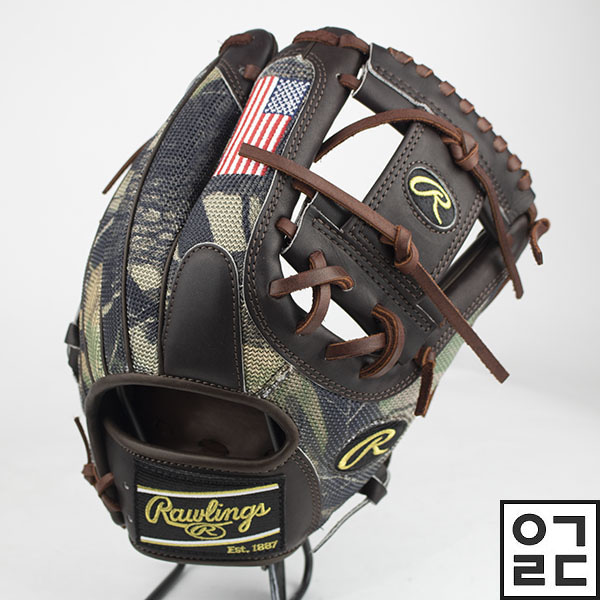 RAWLINGS 롤링스 프로프리퍼드 오더 FL12 패턴 내야 아이웹 044 (밀리터리/브라운)