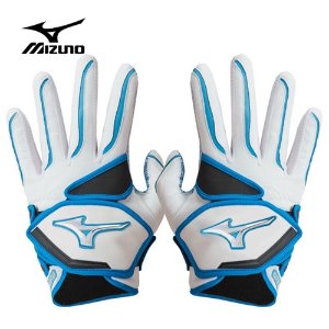 미즈노 MIZUNO 나이트 호크 배팅장갑 330365 [흰청]