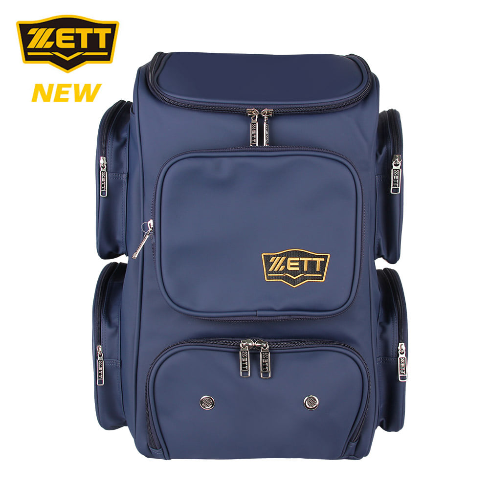 (무료자수) ZETT 제트 백팩 BAK-494 야구 가방 (네이비)