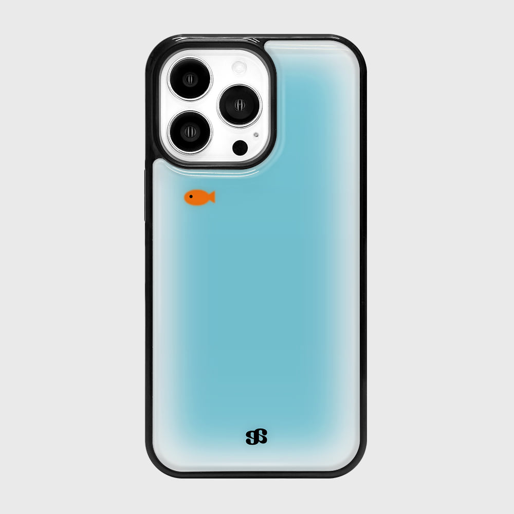 earpearp | 블루 리플(에폭시) (+맥세이프) It Case