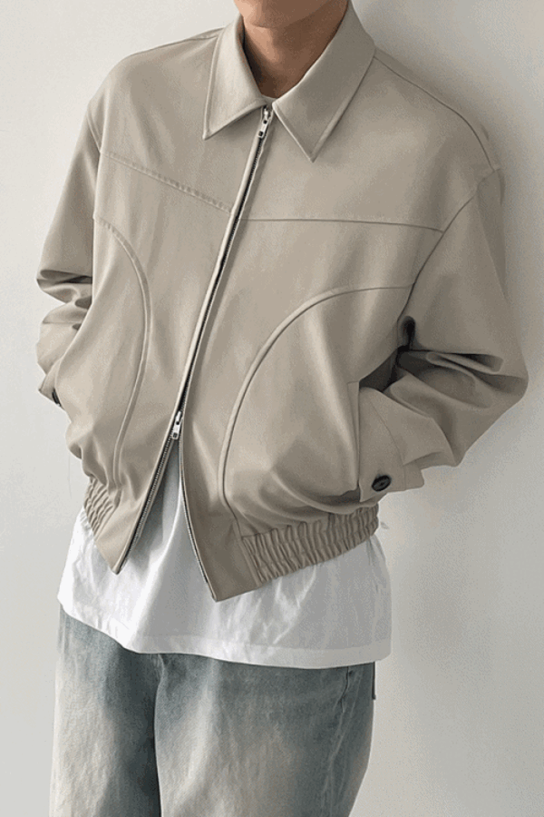 Scope Matt Leather Jacket (3Color)
