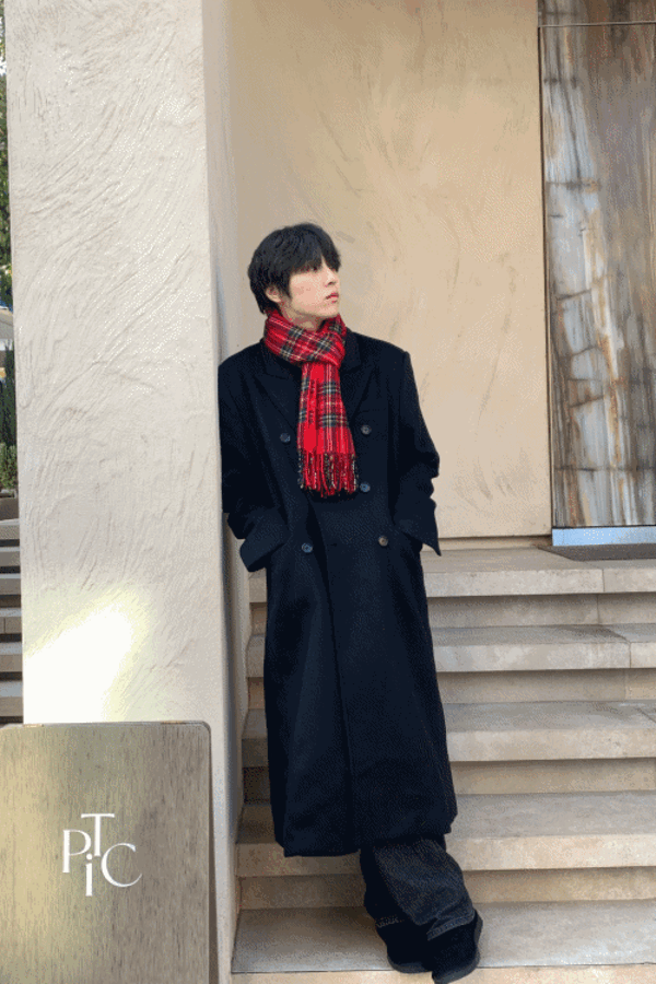 Veneta Wool Maxi Long Coat (2Color)
