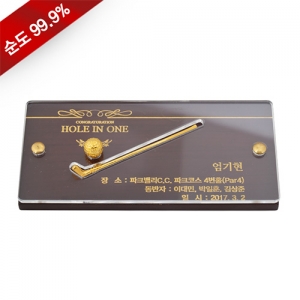 순금 탁상패 11.25g 24k [B타입 골프공,골프채]