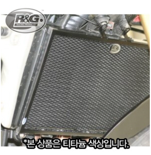 [해외]CBR600RR (07 -)이상 R&amp;G 라디에이터가드(티타늄)