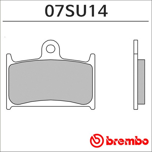 [바이크팩토리]치프1800 (14 -) 브렘보 브레이크 패드 (파츠넘버 07SU14SA)
