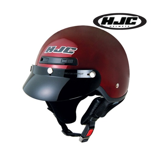 [바이크팩토리]HJC CL-2 솔리드 와인 오픈페이스 헬멧