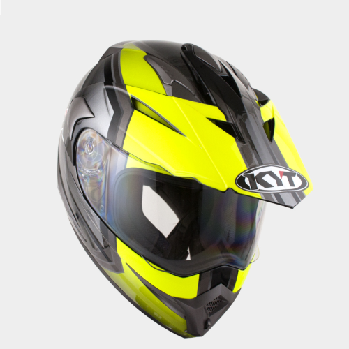 [바이크팩토리]KYT ENDURO BLACK YELLOW 풀페이스 헬멧