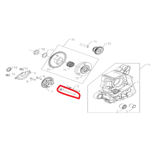 [해외]빅토리아 니키 125 (3220038)FLANGE BOLT M6×55