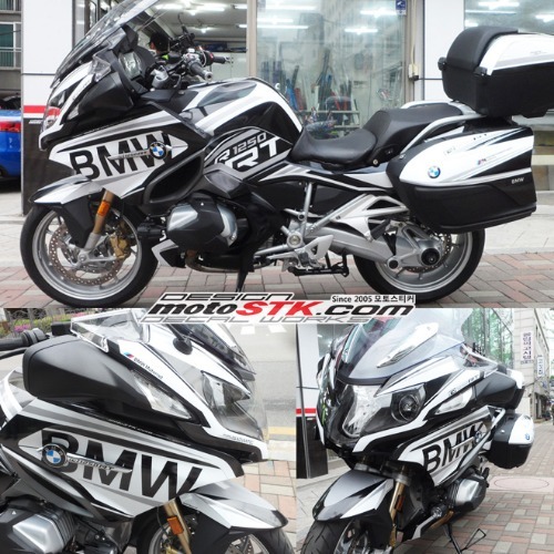 BMW R1250RT SP 블랙 스타일 오토바이 전체데칼 스티커 랩핑 세트 [바이크팩토리]