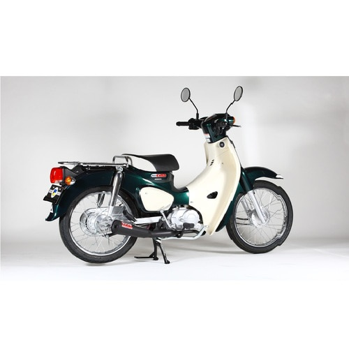 [해외] SUPER CUB110 (18-21) 블랙 풀 이그조스트 메가폰 풀시스템 머플러