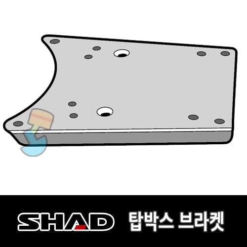 [바이크팩토리]포르자300 (13-17) SHAD 핏팅킷 (탑박스 브라켓)