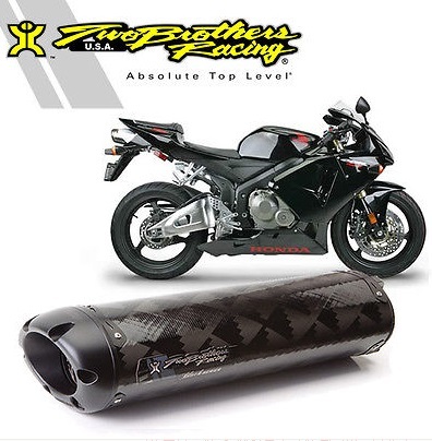 [해외]CBR600RR (05-06) 투브라더스 BS M-2 Carbon Fiber Slip-On Exhaust