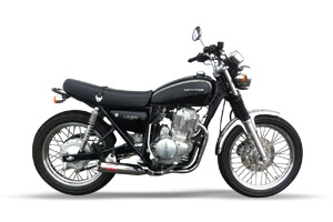 [해외]CB400SS 모리와끼 SHORT CLASSIC 풀시스템 머플러