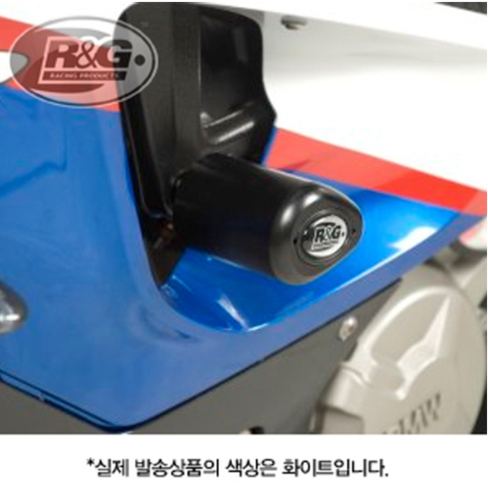 [해외]S1000RR (10-11) R&amp;G 프레임슬라이더(AERO/레이스전용/화이트/1조)