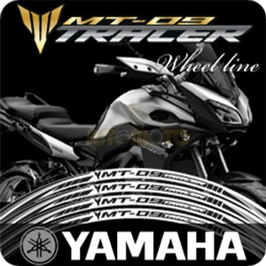 [바이크팩토리]YAMAHA MT-09 트레이서 휠테이프 고급형 4D 휠테이프 휠라인 휠데칼 휠스티커