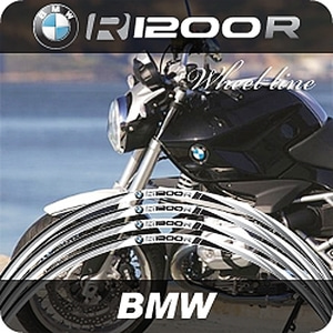 [바이크팩토리]BMW R1200R 고급형 4D 휠테이프 휠라인 휠데칼 휠스티커