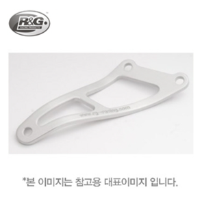 [해외]GSX R1000 (05-06) R&amp;G 머플러 브라켓(1EA/실버)