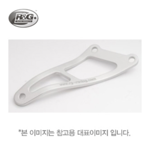 [해외]ZX6R (00-02) R&amp;G 머플러 브라켓(1EA/실버)