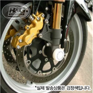 [해외]GSXR1000 (01 -)이상 R&amp;G 프론트 포크슬라이더 (블랙)