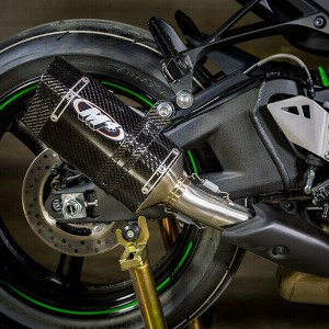 [해외]ZX-10R (16-20) M4 카본 Tech 1 슬립온 머플러 (파츠넘버 KA9934)