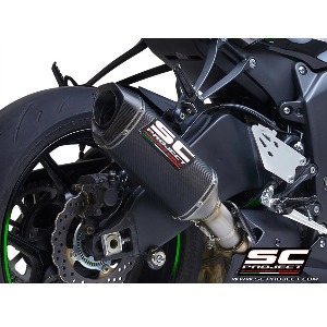 ZX6R(13 - 19) SC프로젝트 SC1-M슬립온 머플러 [바이크팩토리]