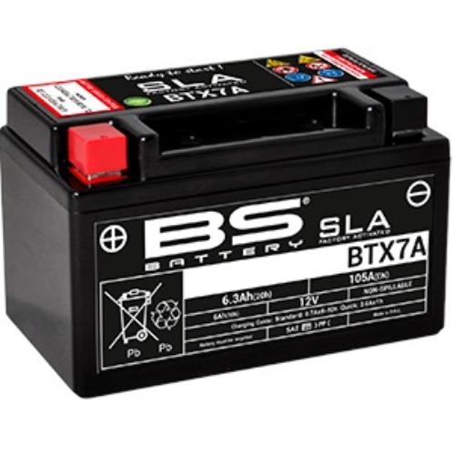 [바이크팩토리]BS배터리 SLA (BTX7A 12V 6Ah)