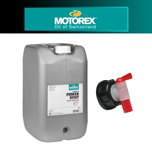 [바이크팩토리]MOTOREX 4T오일 10W60 (파워신트 4T) - 25L