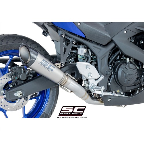 YZF-R3 SC프로젝트 S1 풀시스템 머플러 [바이크팩토리]