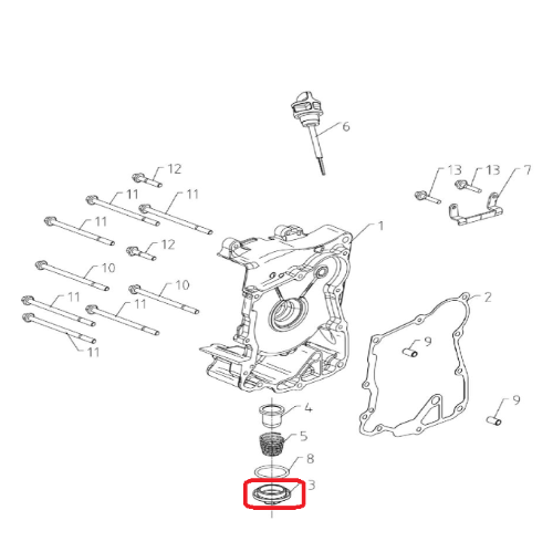 [해외]빅토리아 니키 125 (3052005)TAPPET ADJUSTING HOLE CAP