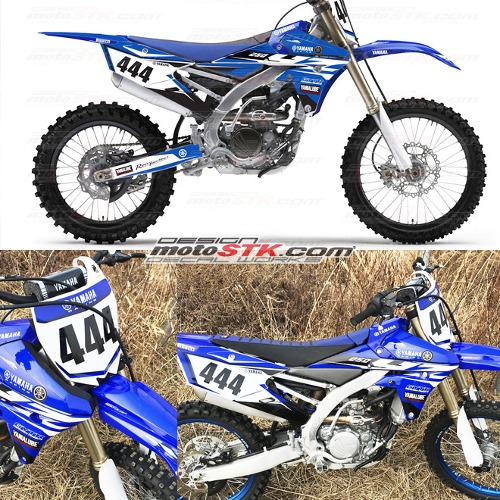 야마하 YZ250F / YZ450F 데칼키트-A [바이크팩토리]