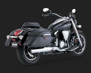 [해외]드랙스타950 (09-13) Vance &amp; Hines Twin Slash 슬립온 머플러