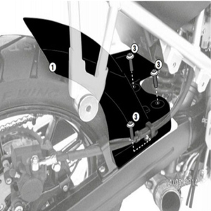 [바이크팩토리]GIVI DL1000 V-Strom (17-18) 체인가드(머드가드)