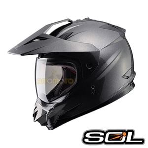 [바이크팩토리]SOL SS-1 HELMET SOLID 듀얼스포츠헬멧(사이즈 선택가능)