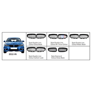 BMW3시리즈E92전용그릴, BMW3시리즈F34전용복선그릴