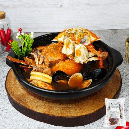 [이제이푸드스토리] 통 꽃게 짬뽕탕 550g