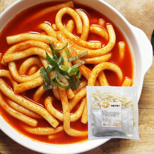 [이제이푸드스토리] 이제이 누들 국물 떡볶이 300g (누들떡+분말스프)