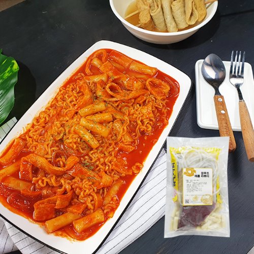 [이제이푸드스토리] 장푸드 매콤라볶이 455g (떡+소스+오뎅+라면사리)