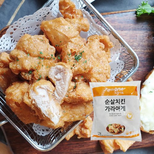 [이제이푸드스토리] 순살치킨 가라아게 / c j 프레시원 1kg