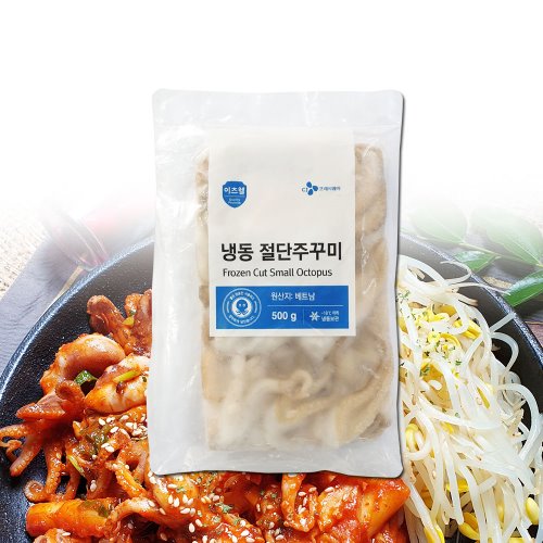 [이제이푸드스토리] cj  절단 주꾸미 L 500g