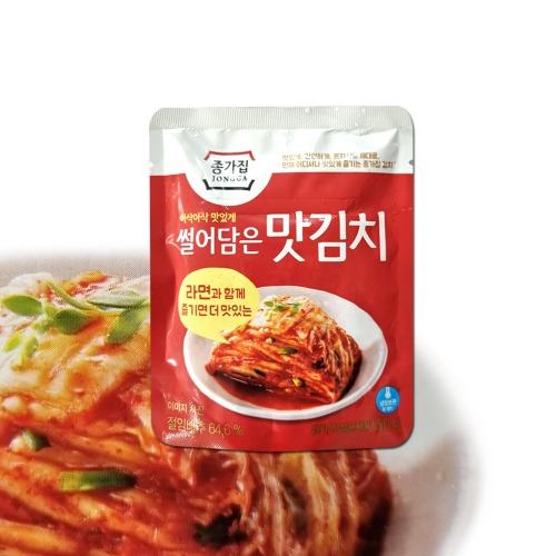 [이제이푸드스토리] 소용량 맛김치 50g 종가집