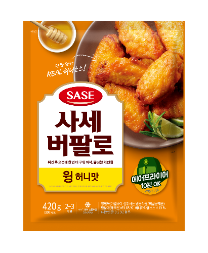 [이제이푸드스토리] 사세 버팔로 윙 허니맛 420g