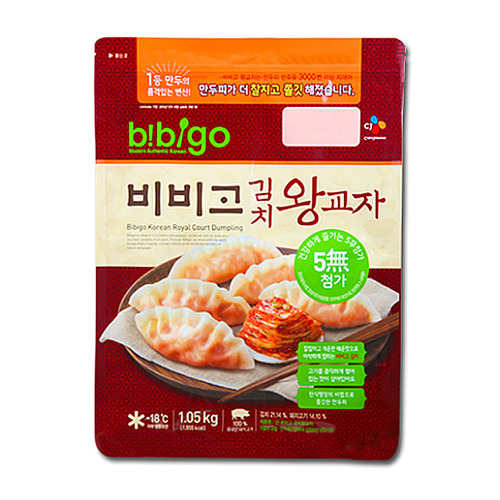 [이제이푸드스토리] 비비고 김치왕교자 (1.05Kg/EA)