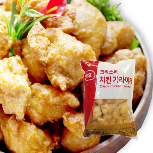 [이제이푸드스토리] 크리스피치킨가라아게 1KG / 사세통상