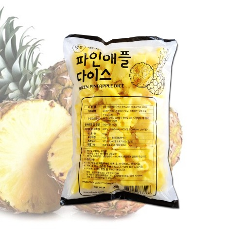 [이제이푸드스토리] 냉동 파인애플 다이스 1kg