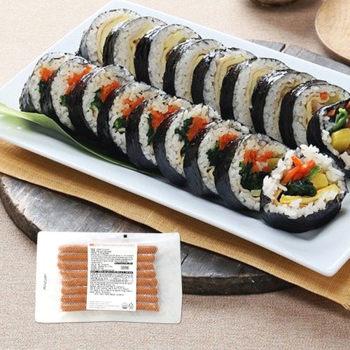 [이제이푸드스토리] 김밥 용 소세지 햄 스모크 400g