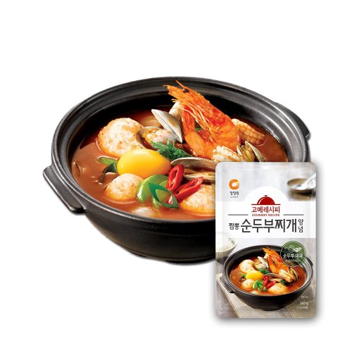 [이제이푸드스토리] 고메레시피 짬뽕 순두부양념 140g